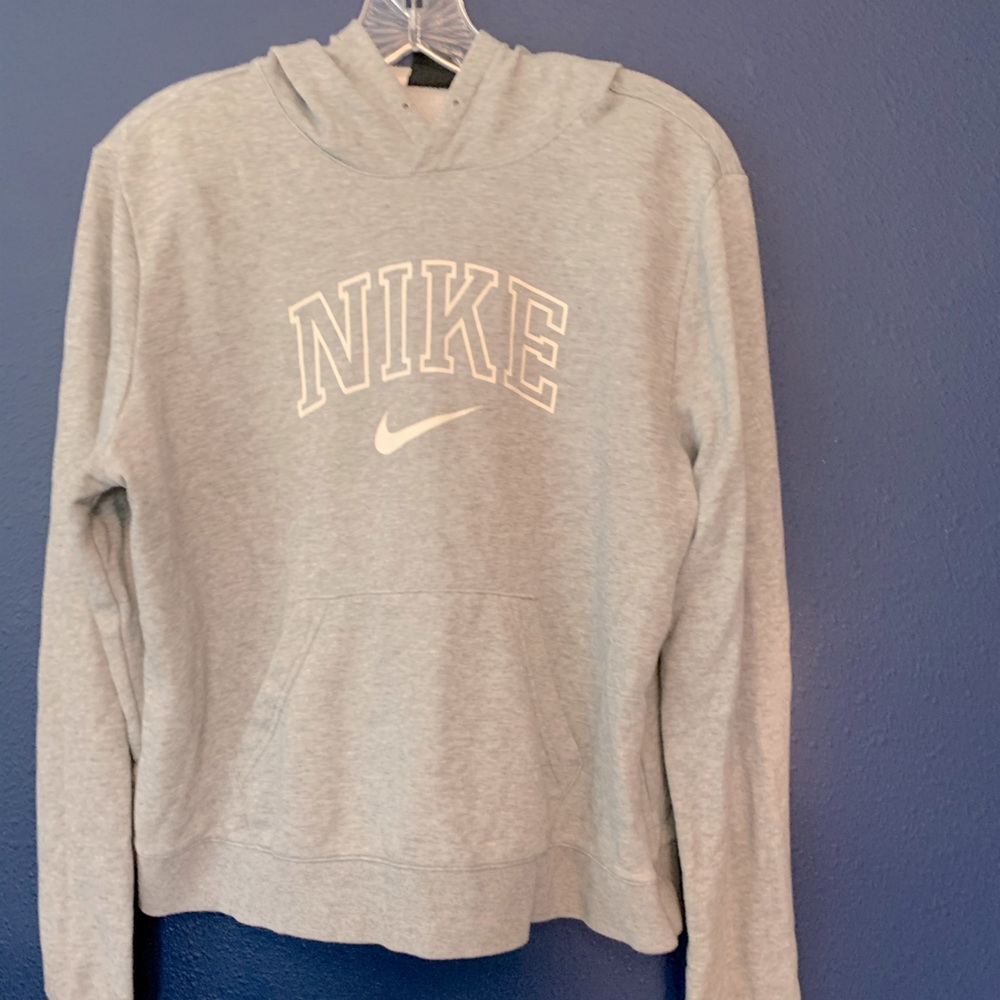 Grey Nike sweatshirt